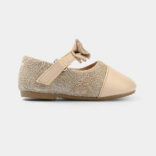 Girls Pumps ES-16-BEIGE