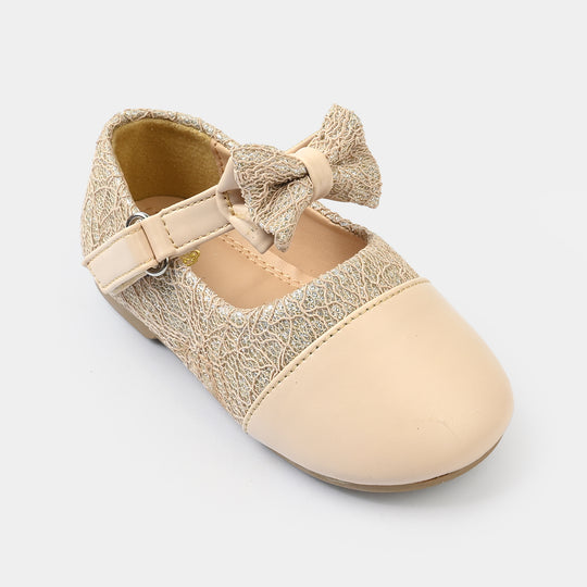 Girls Pumps ES-16-BEIGE