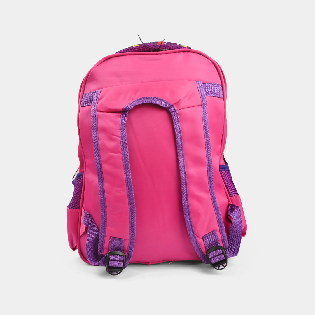 3D Embossed School Bag Set – 3-Piece Set with Blinking LED Lights