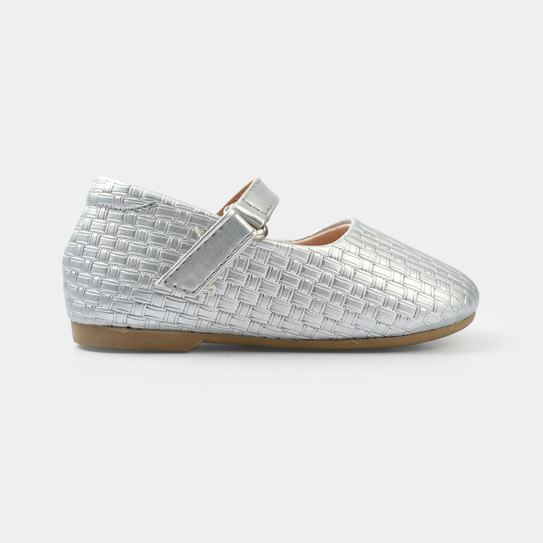 Girls Pumps MH-2245-SILVER