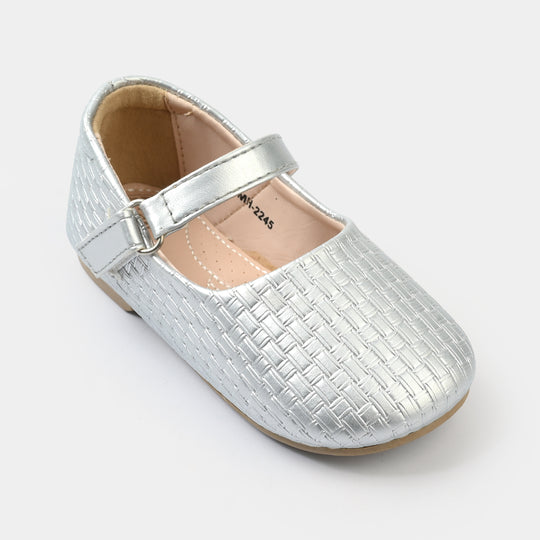 Girls Pumps MH-2245-SILVER