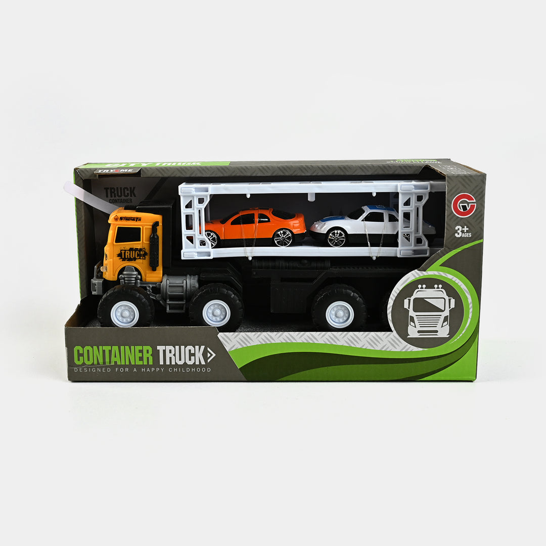 Inertia Container Truck With Light & Music For Kids