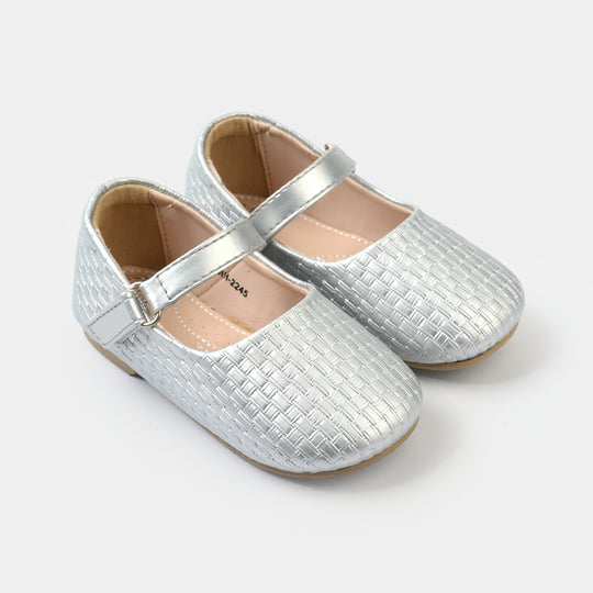 Girls Pumps MH-2245-SILVER