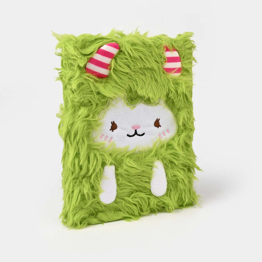 Creative Soft Plush Cover Diary/Notebook