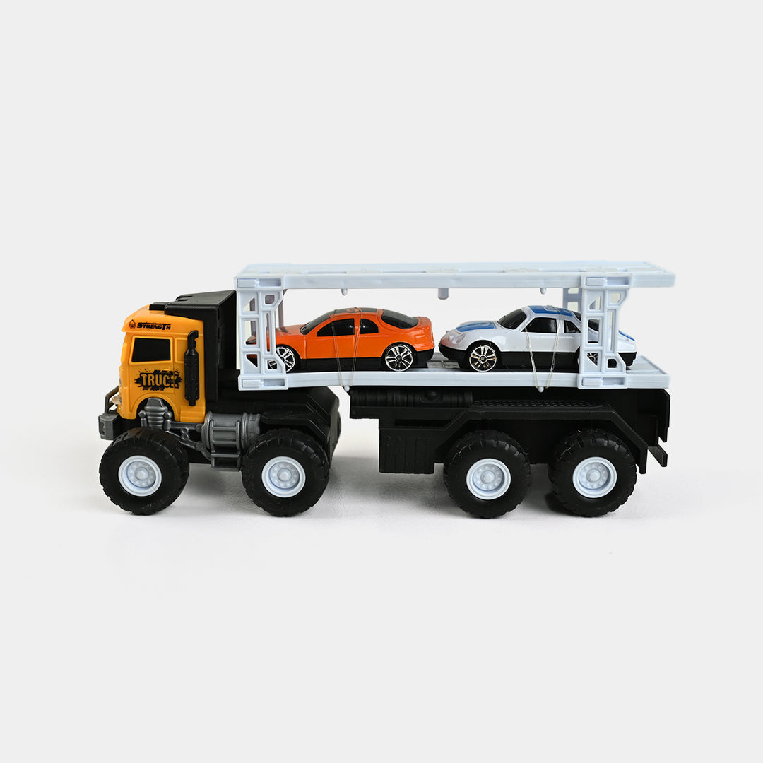 Inertia Container Truck With Light & Music For Kids