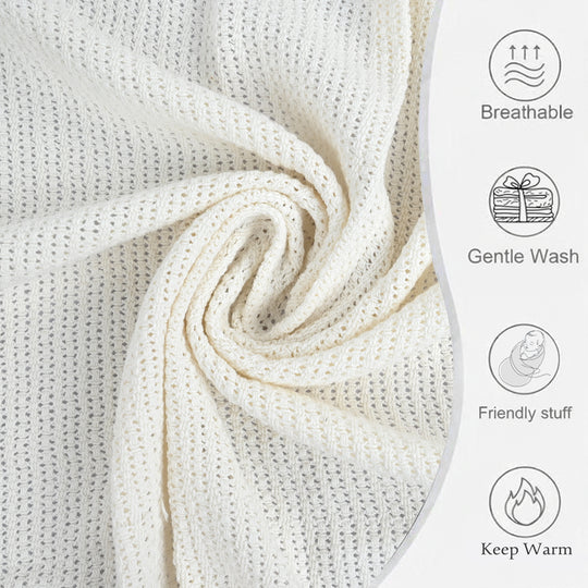 Soft & Comfortable Knitted Baby Blanket