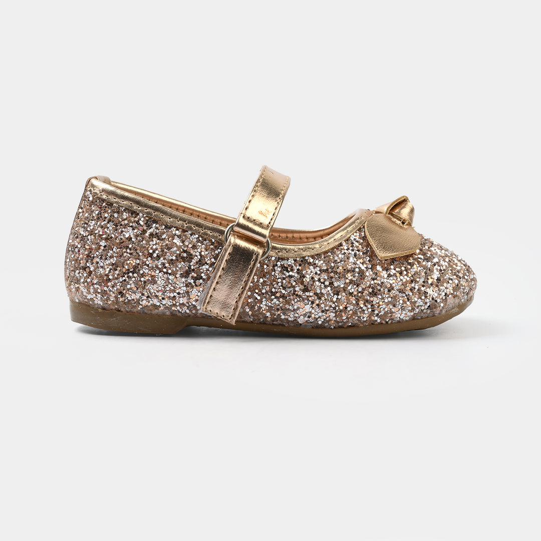 Girls Pumps 11-164-CHAMPAGNE