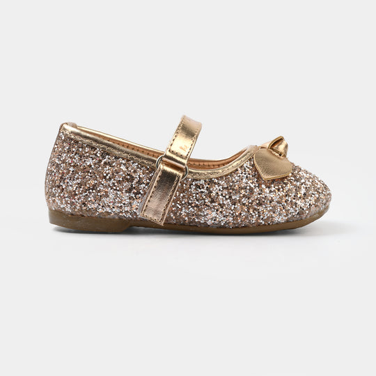 Girls Pumps 11-164-CHAMPAGNE