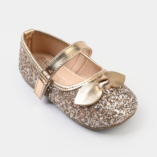 Girls Pumps 11-164-CHAMPAGNE