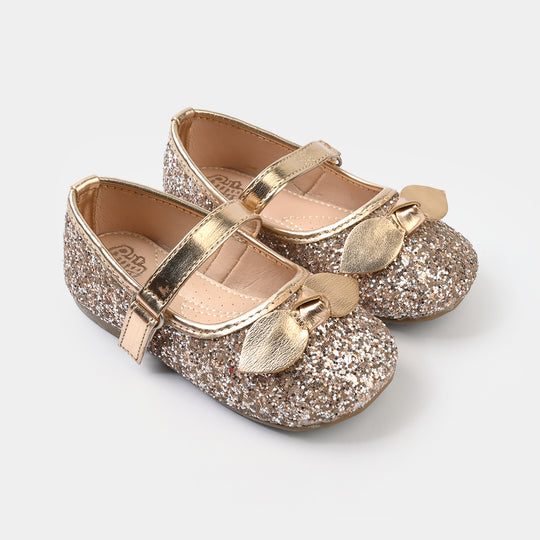 Girls Pumps 11-164-CHAMPAGNE