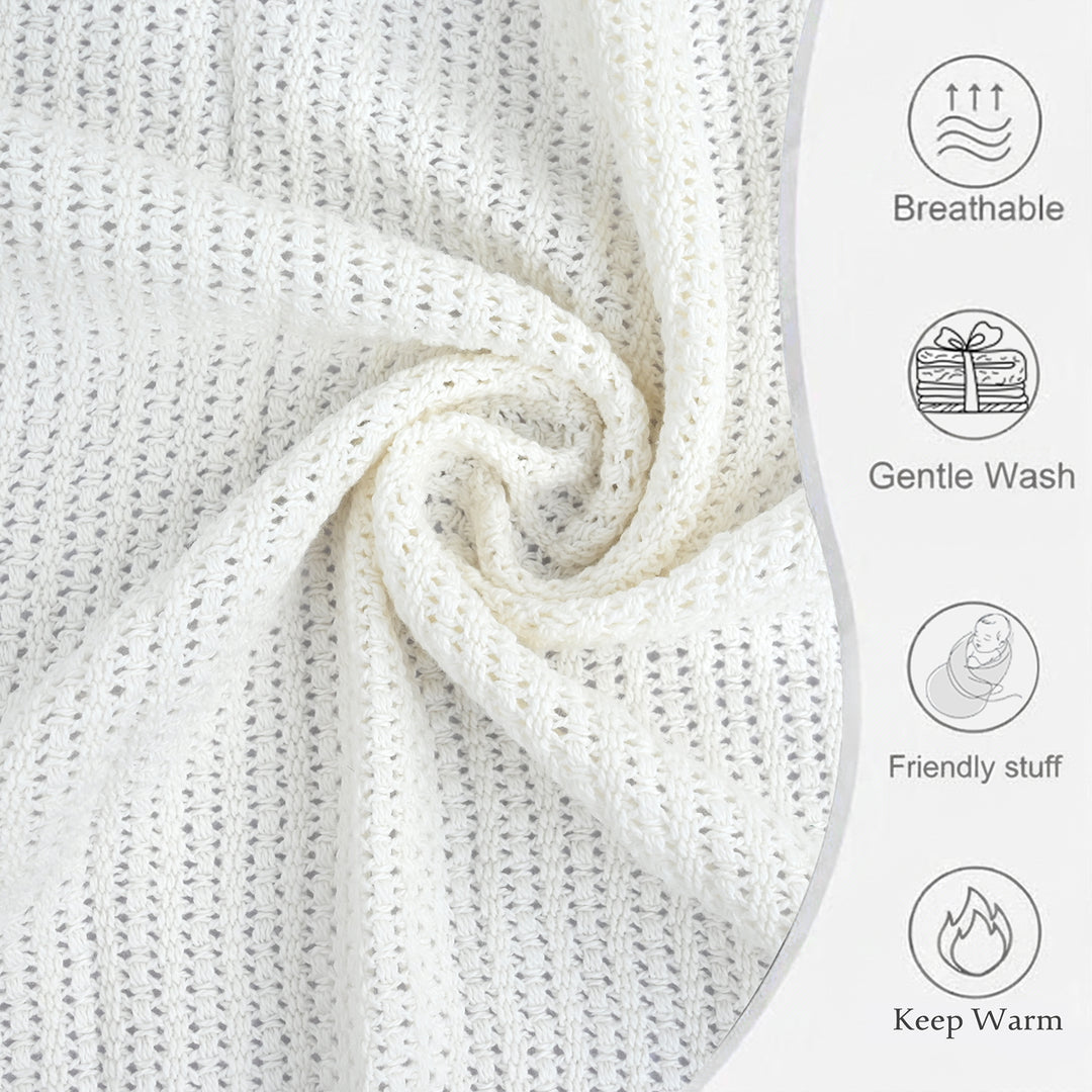 Soft & Comfortable Knitted Baby Blanket