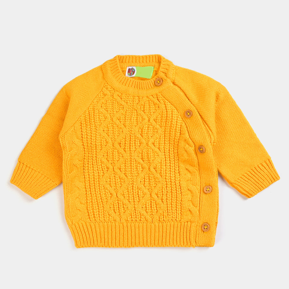 Infant Boys Knitted 2PC Suit -Yellow