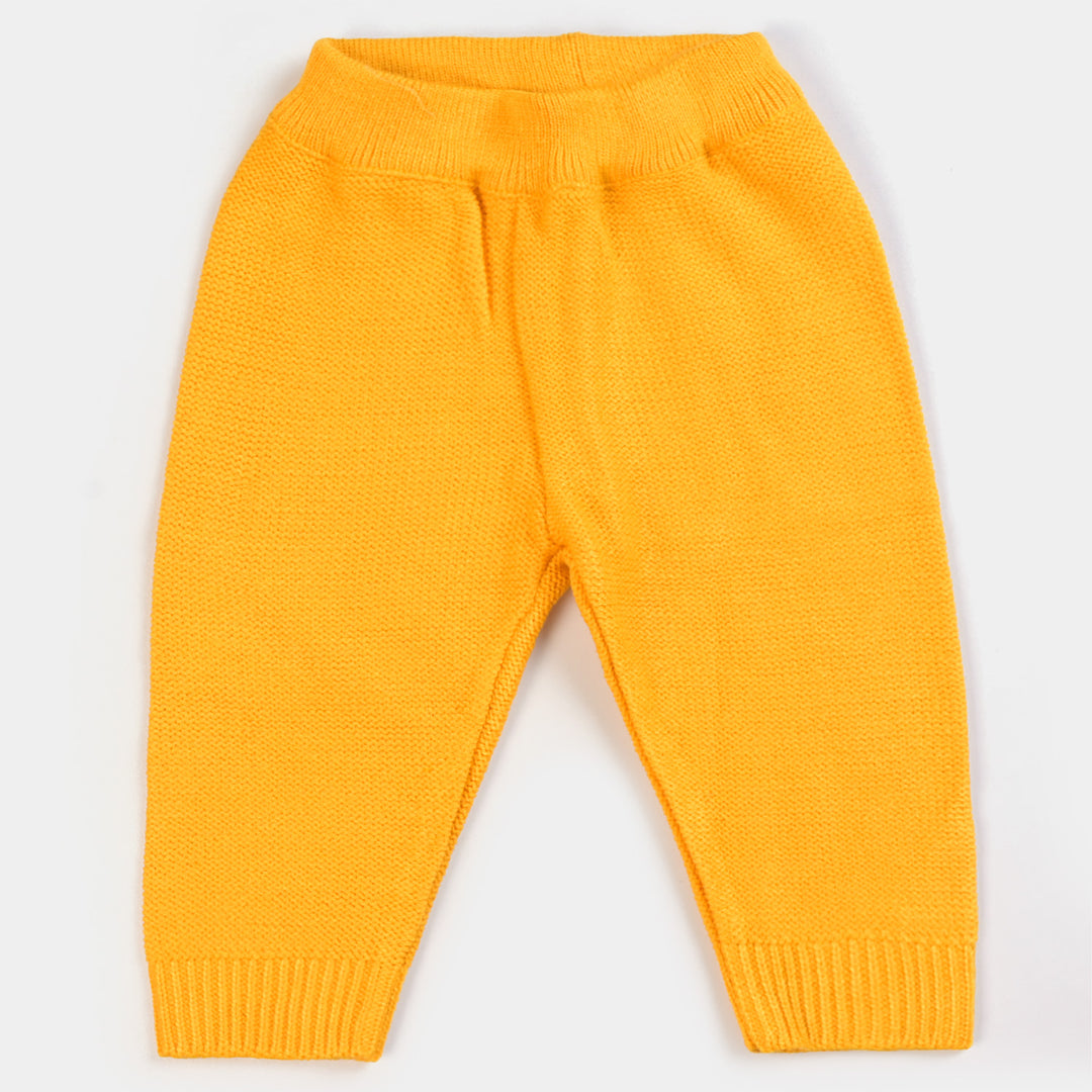 Infant Boys Knitted 2PC Suit -Yellow