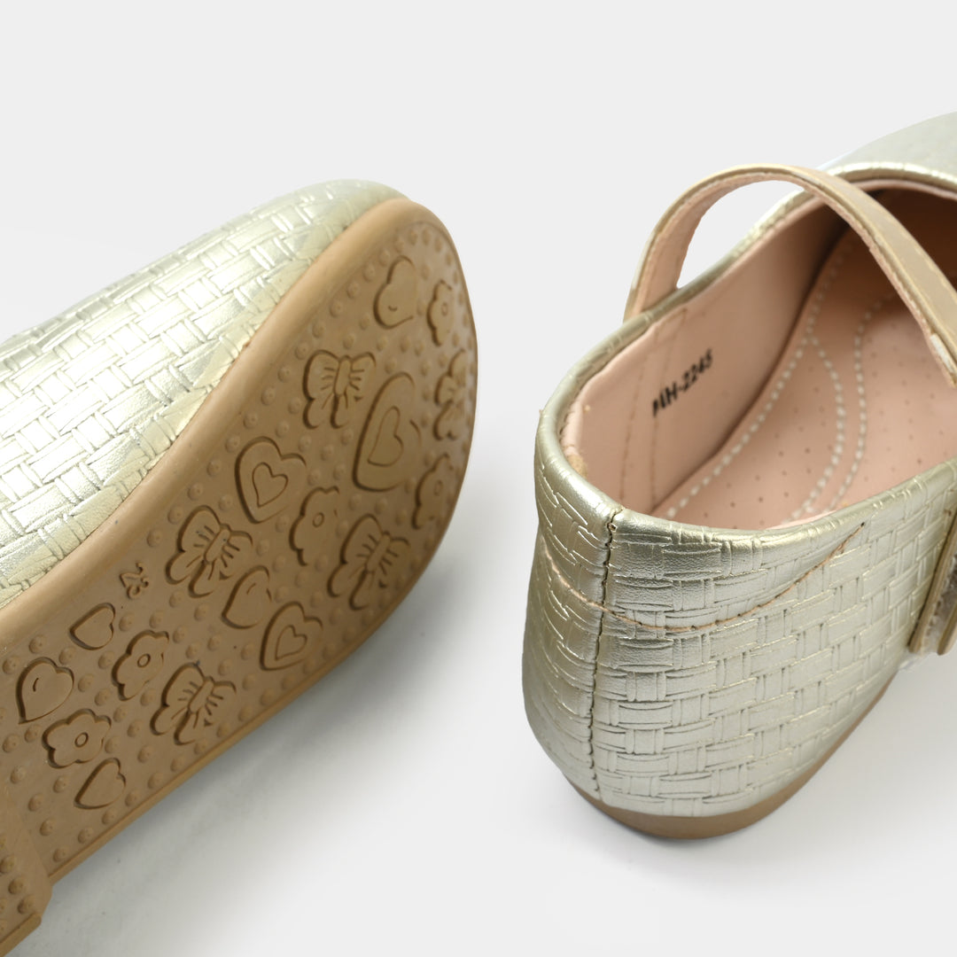 Girls Pumps MH-2245-GOLDEN