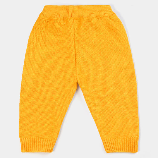 Infant Boys Knitted 2PC Suit -Yellow