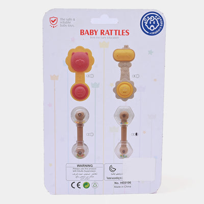 Six Point Sand Hammer Baby Rattle | 0M+