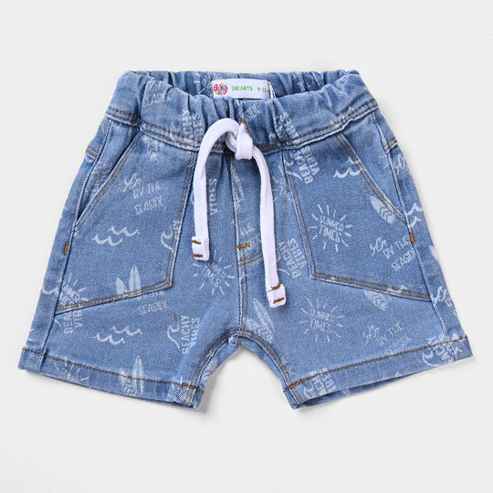 Infant Boys Denim Short DC-P Beach-LIGHT BLUE