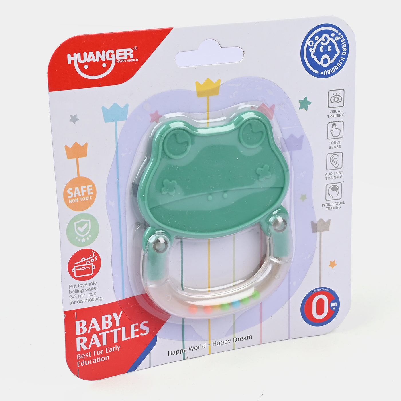 Frog Baby Rattle | 0M+