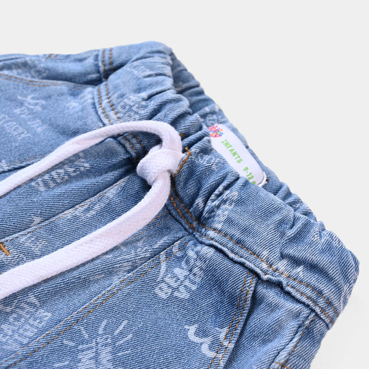 Infant Boys Denim Short DC-P Beach-LIGHT BLUE