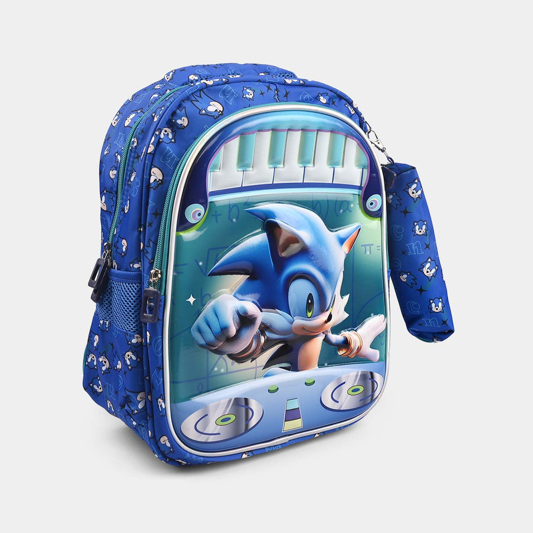 3D Embossed Character Kids School Bag/Backpack