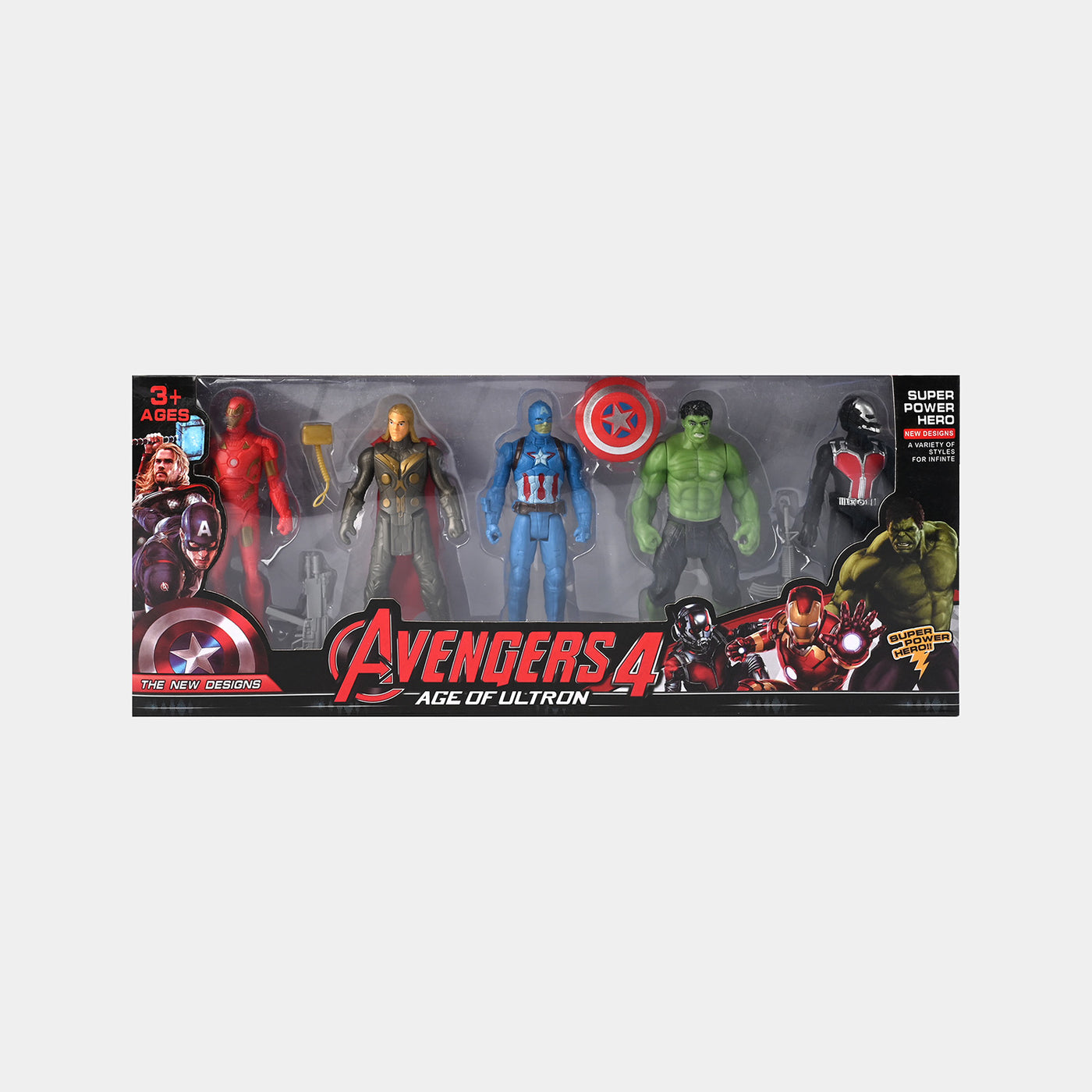 Character Action Figures 5PCs Set