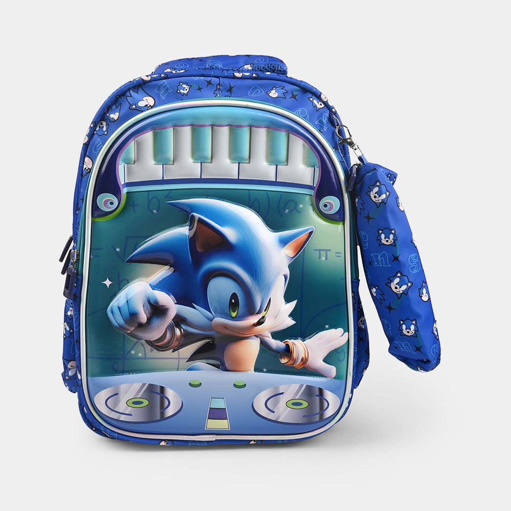 3D Embossed Character Kids School Bag/Backpack