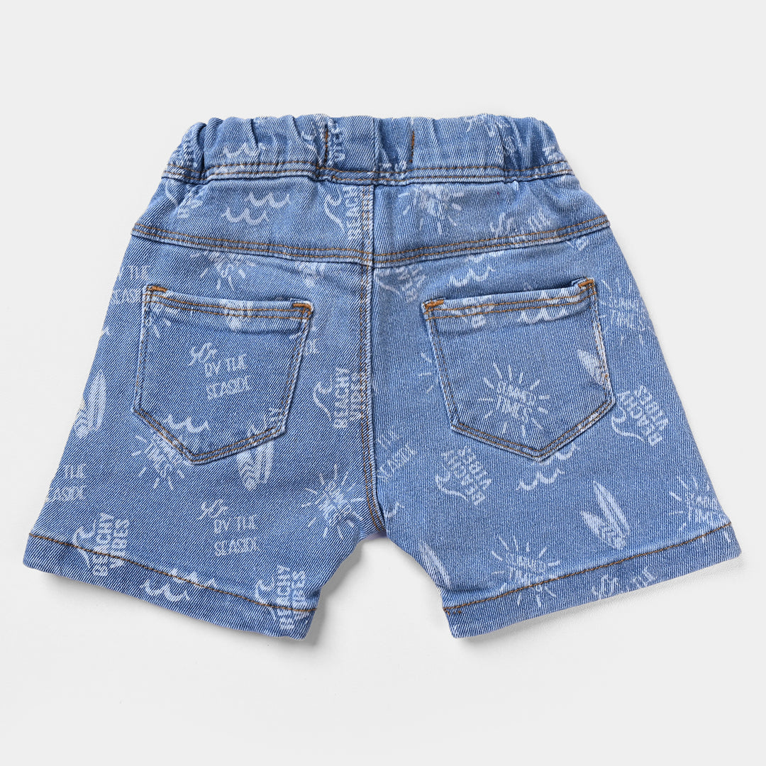 Infant Boys Denim Short DC-P Beach-LIGHT BLUE