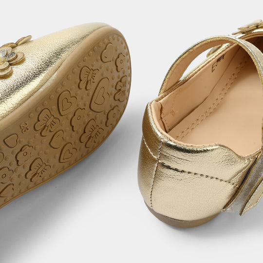 Girls Pumps ES-17-GOLDEN