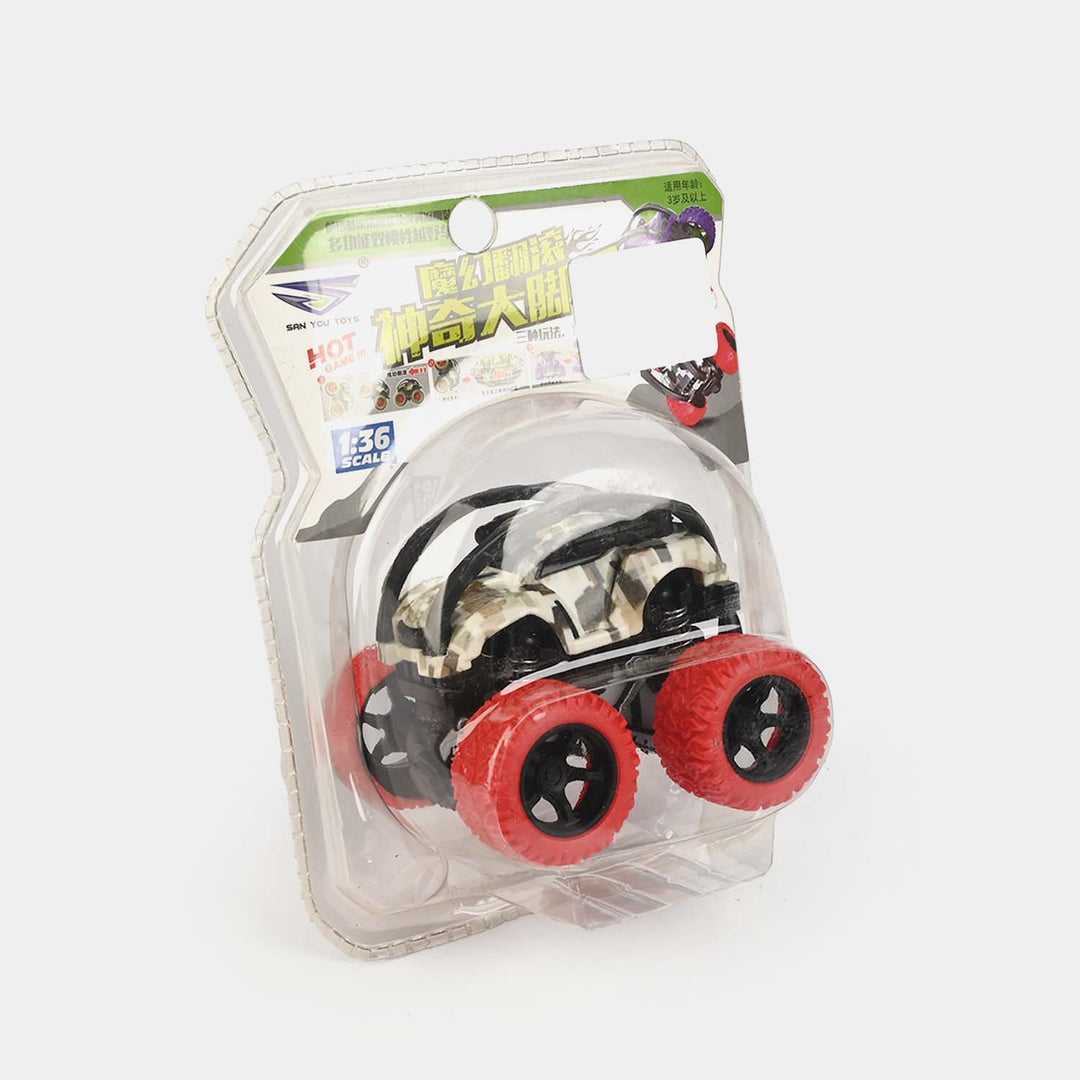 1:36 Scale Mini Stunt Monster Truck