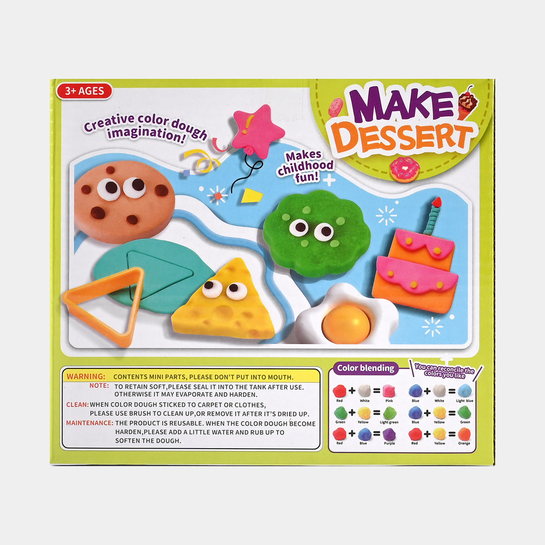 Dessert Clay Play Set For Kids