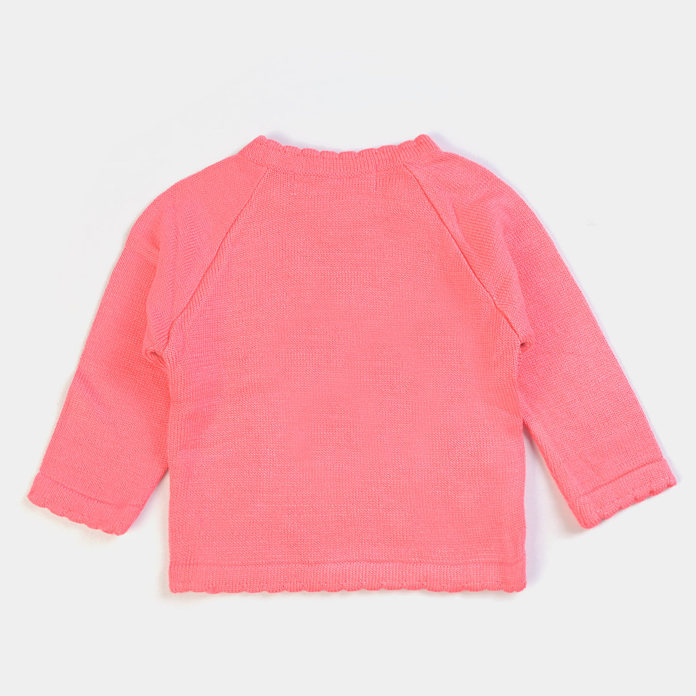 Infant Girls Knitted 2PC Suit -Pink