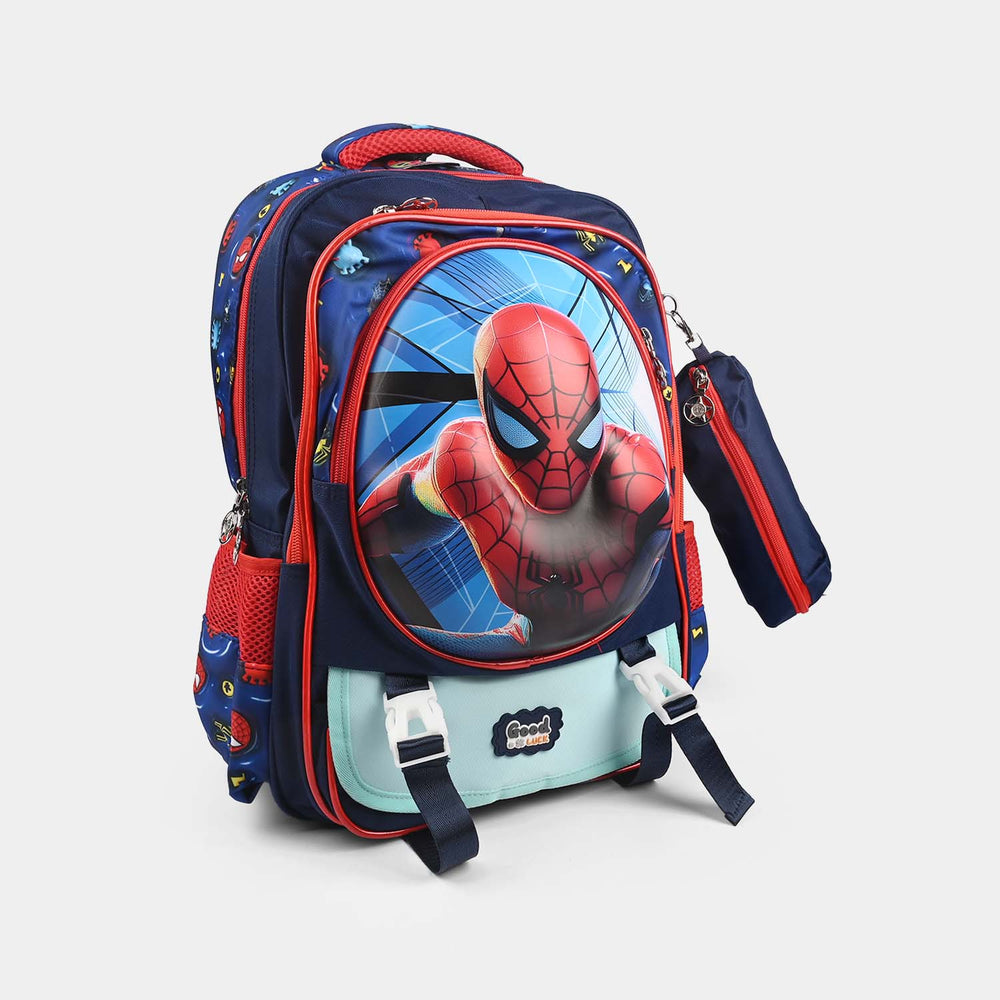 3D Embossed Character Kids School Bag/Backpack