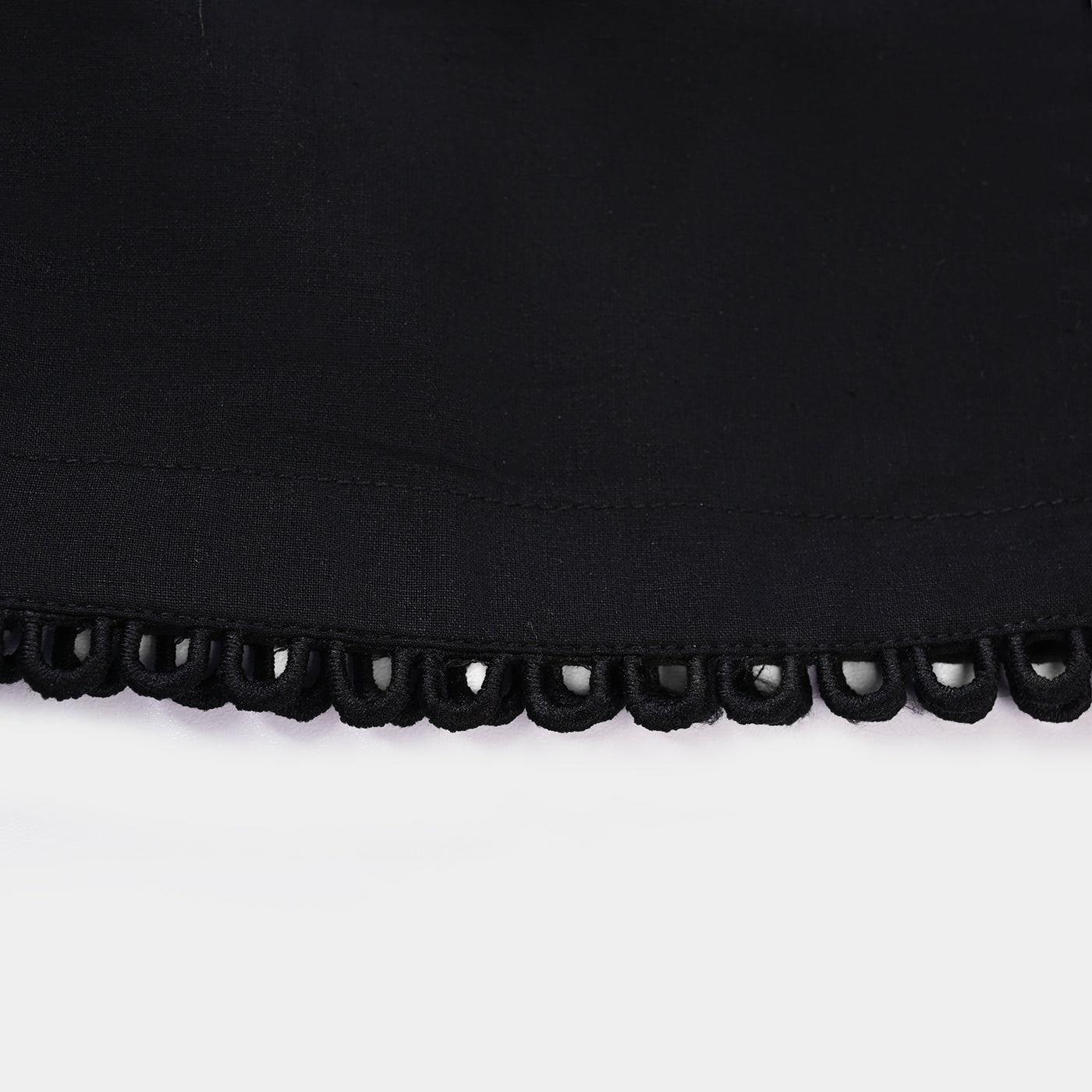 Infant Girls Cotton Eastern Trouser | BLACK