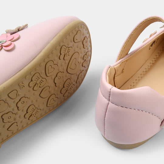 Girls Pumps ES-17-Pink