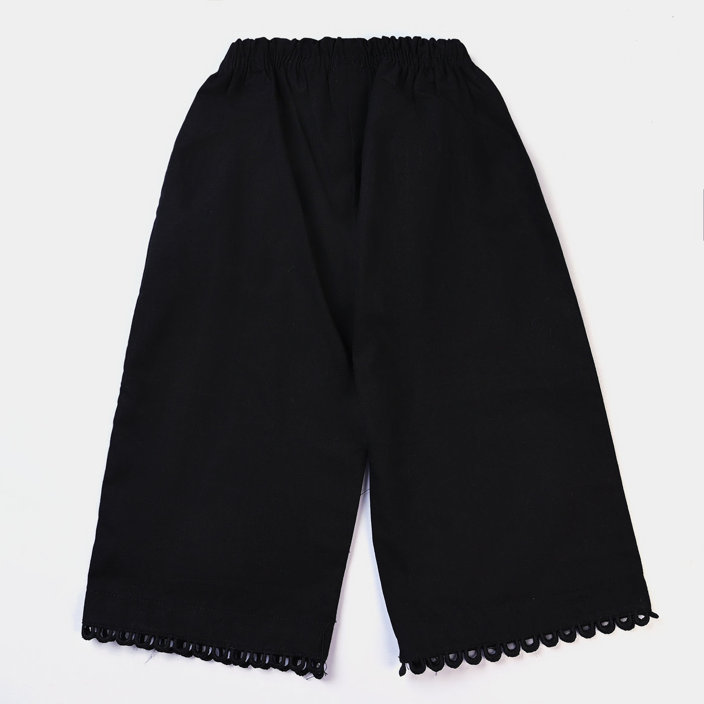 Infant Girls Cotton Eastern Trouser | BLACK