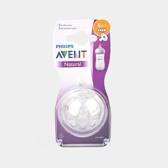 Philips Avent Anti-Colic Nipple 2 Pcs - 6m+