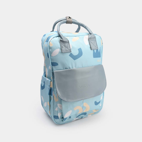 BABY CARE MOTHER BAG PACK | 1029 L.BLUE