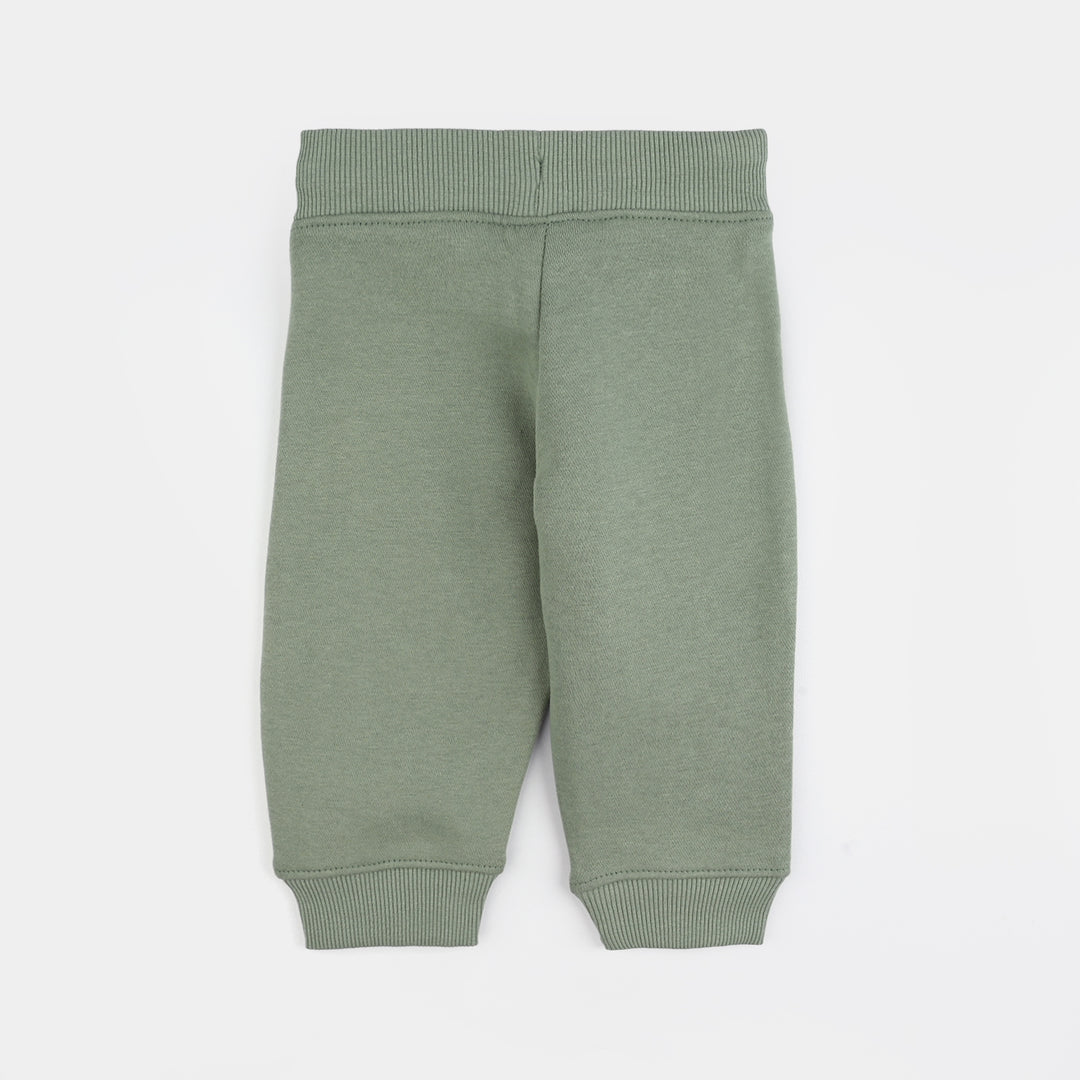 Infant Boys Fleece  Pajama (Hakuna Matata) - Green