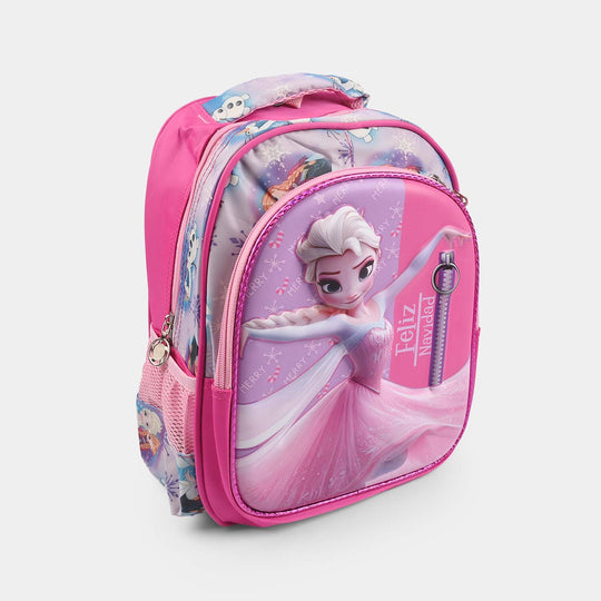 3D Embossed Character Kids School Bag/Backpack
