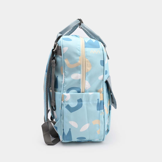 BABY CARE MOTHER BAG PACK | 1029 L.BLUE