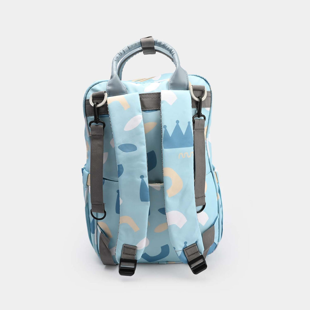BABY CARE MOTHER BAG PACK | 1029 L.BLUE