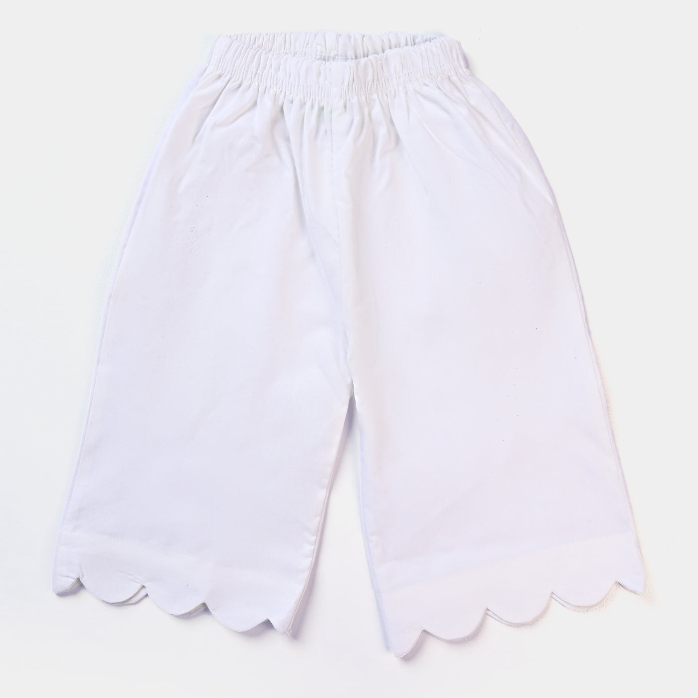 Infant Girls Cotton Eastern Trouser-White