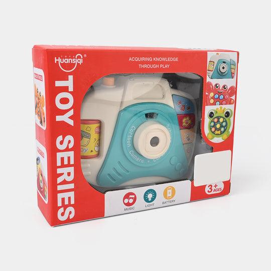 Toy Camera Music, Lights & Projector For Kids