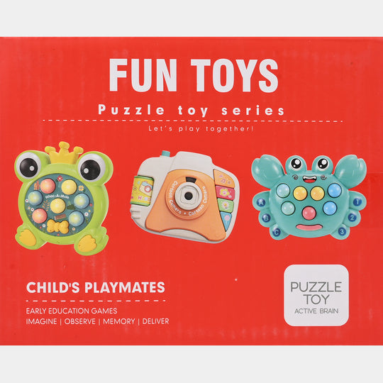Toy Camera Music, Lights & Projector For Kids
