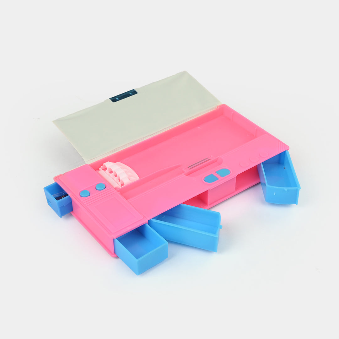 Pop-Out Multi-Compartment Pencil Case/Magnetic Pencil Box