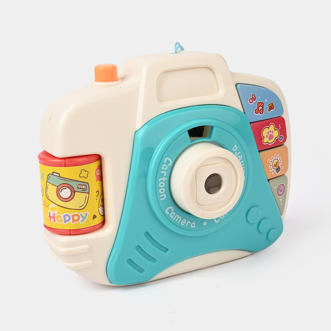 Toy Camera Music, Lights & Projector For Kids