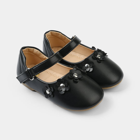 Girls Pumps ES-17-BLACK