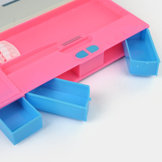 Pop-Out Multi-Compartment Pencil Case/Magnetic Pencil Box