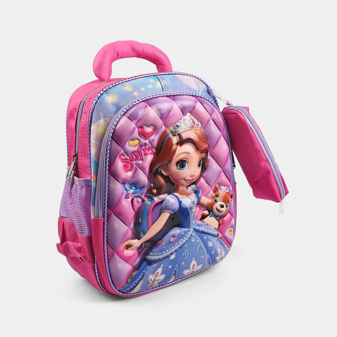 Cute Character Kids School Backpack