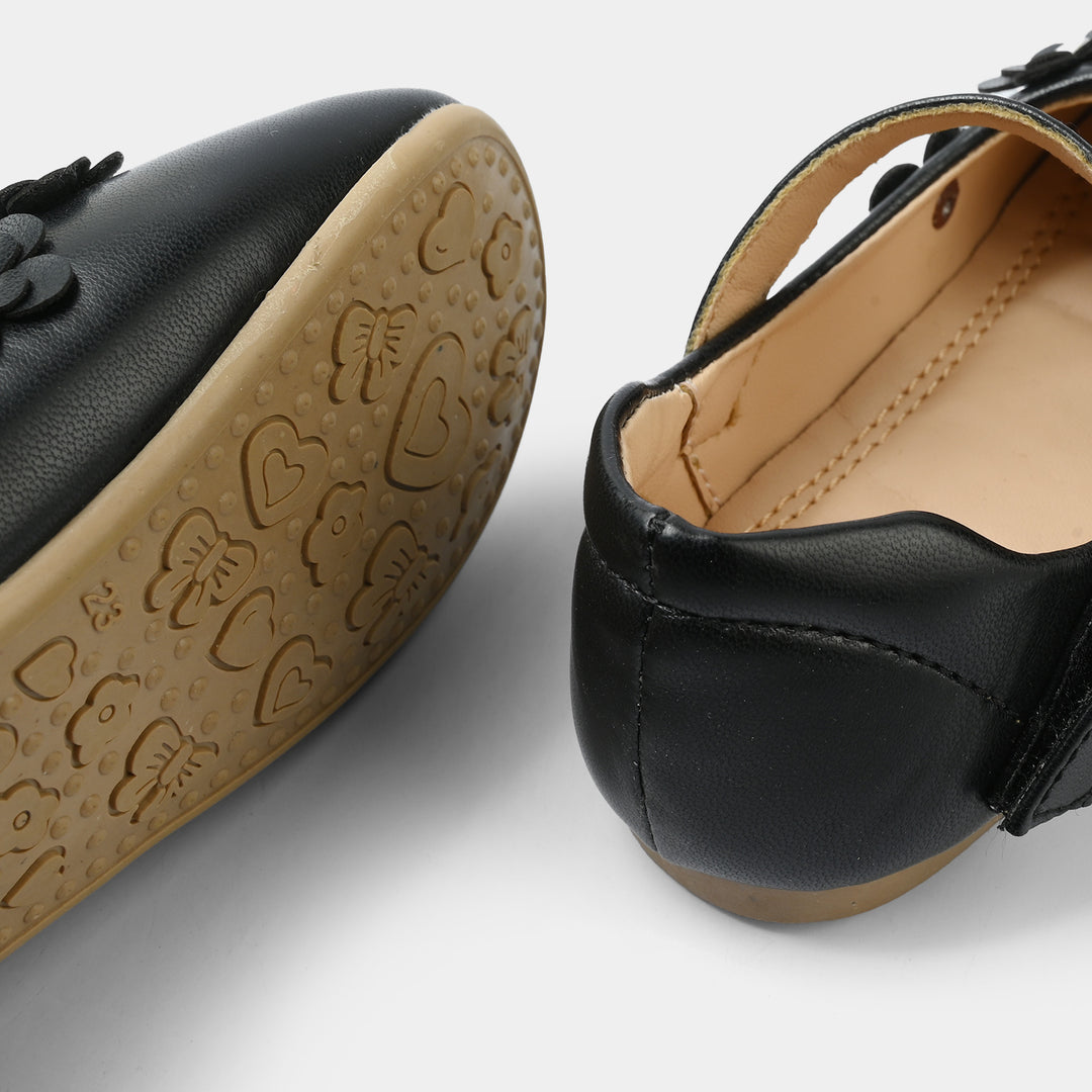 Girls Pumps ES-17-BLACK